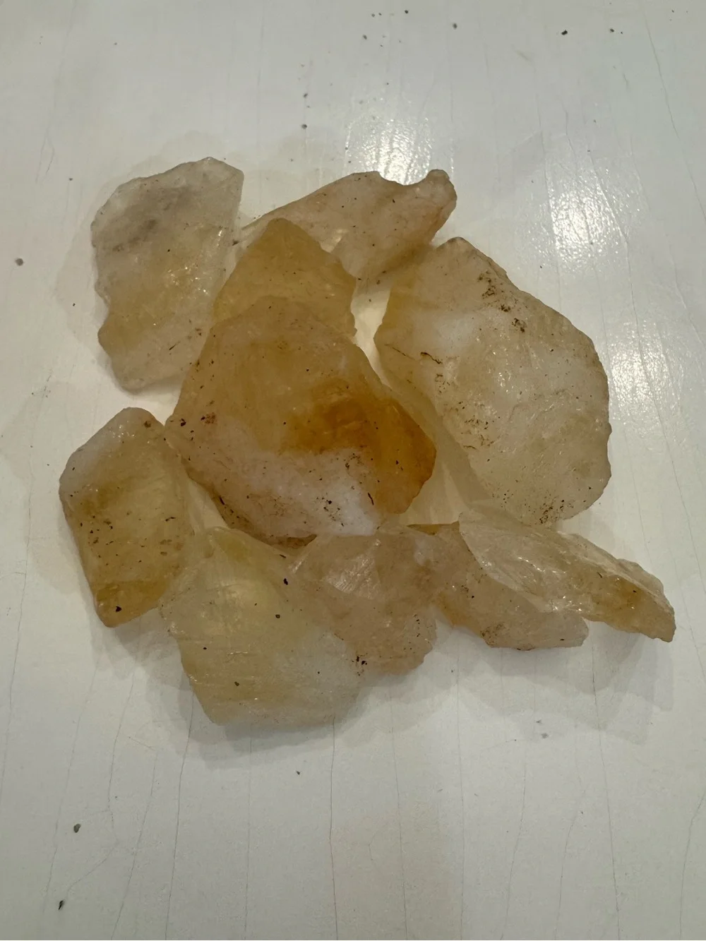 Natural Citrine Crystals various sizes